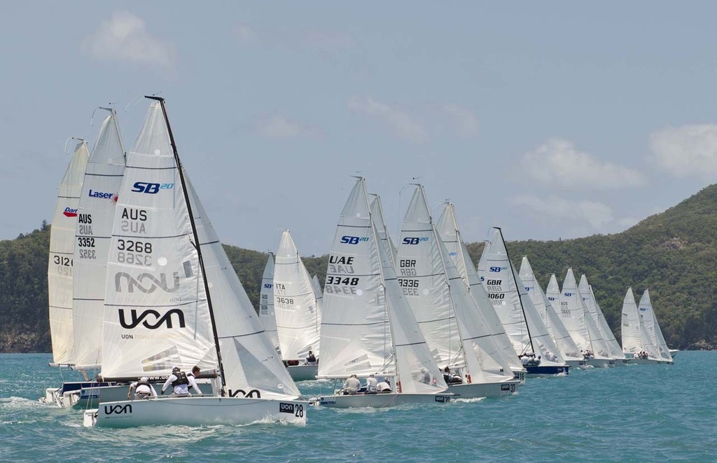 Race 1 - 2012 UON SB20 World Championships © Hamilton Island Photography http://photos.hamiltonisland.com.au